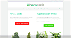 Desktop Screenshot of nirvanaseeds.com